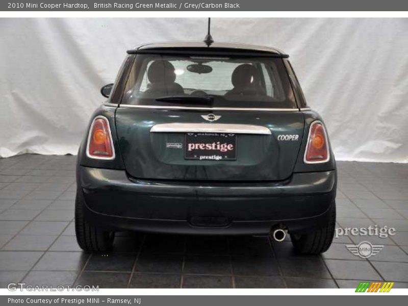 British Racing Green Metallic / Grey/Carbon Black 2010 Mini Cooper Hardtop