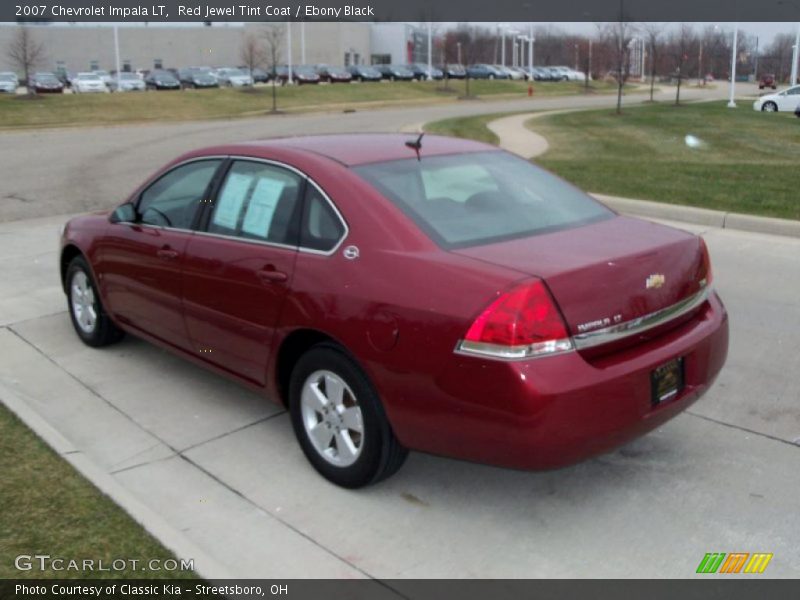Red Jewel Tint Coat / Ebony Black 2007 Chevrolet Impala LT