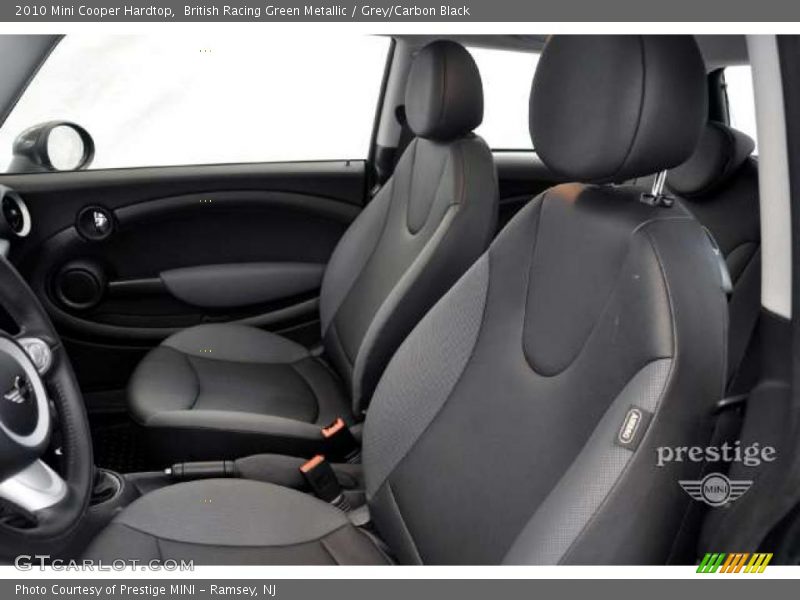 British Racing Green Metallic / Grey/Carbon Black 2010 Mini Cooper Hardtop