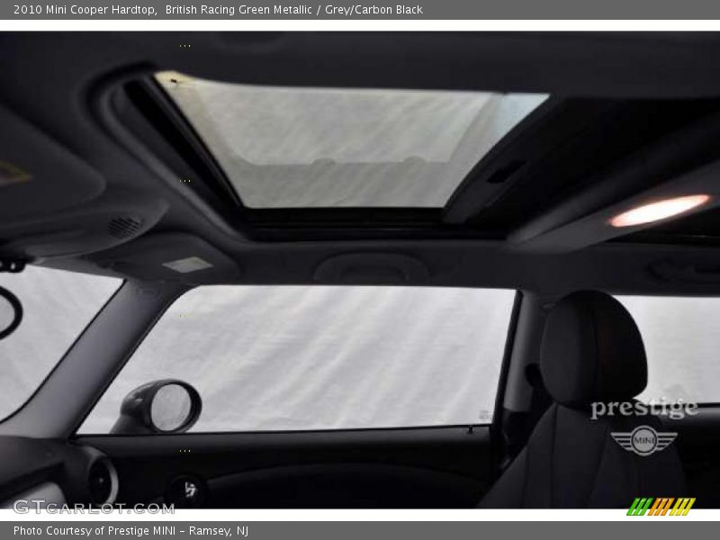 British Racing Green Metallic / Grey/Carbon Black 2010 Mini Cooper Hardtop