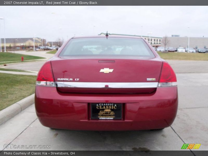 Red Jewel Tint Coat / Ebony Black 2007 Chevrolet Impala LT