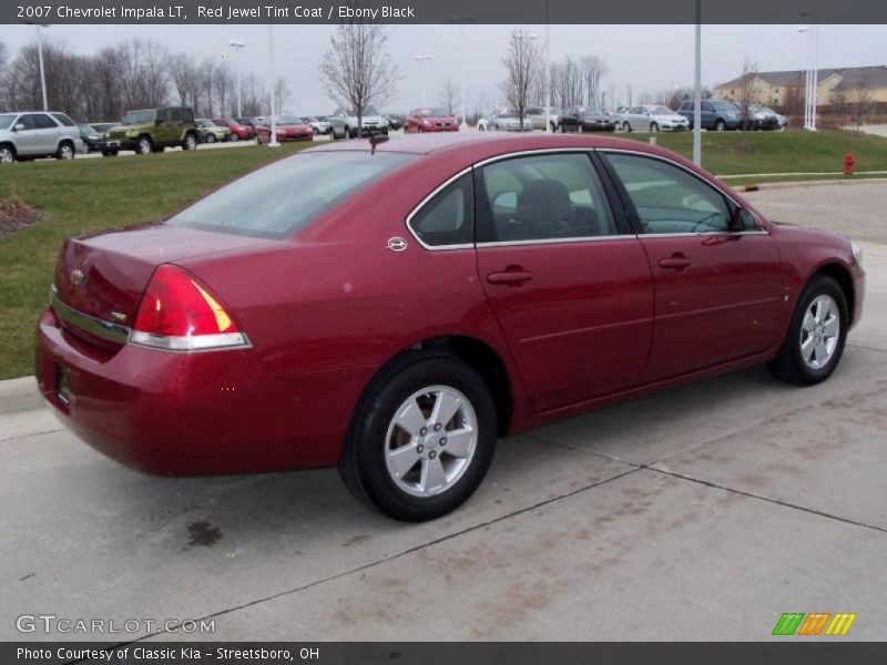 Red Jewel Tint Coat / Ebony Black 2007 Chevrolet Impala LT