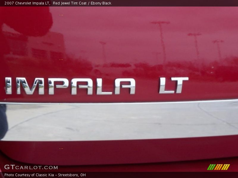 Red Jewel Tint Coat / Ebony Black 2007 Chevrolet Impala LT