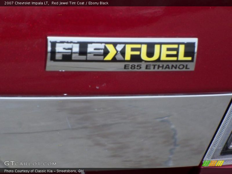 Red Jewel Tint Coat / Ebony Black 2007 Chevrolet Impala LT
