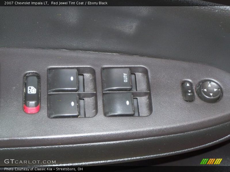 Red Jewel Tint Coat / Ebony Black 2007 Chevrolet Impala LT