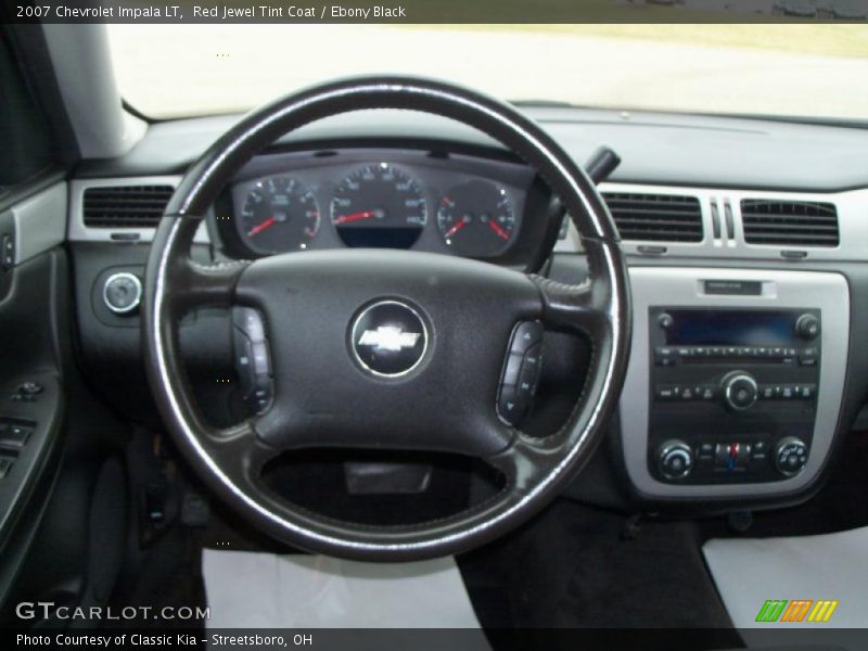 Red Jewel Tint Coat / Ebony Black 2007 Chevrolet Impala LT