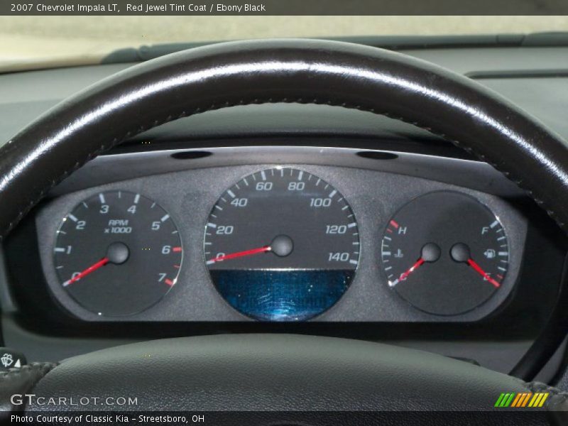 Red Jewel Tint Coat / Ebony Black 2007 Chevrolet Impala LT