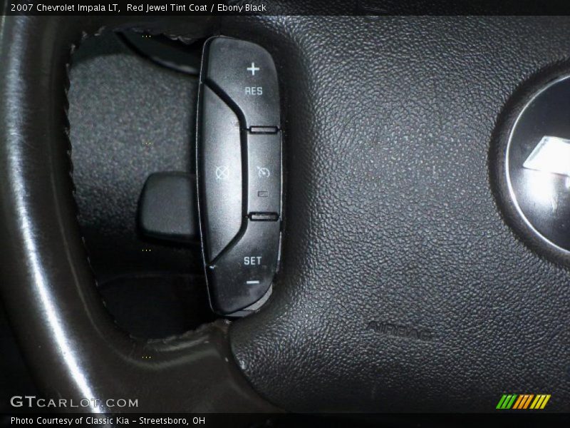 Red Jewel Tint Coat / Ebony Black 2007 Chevrolet Impala LT