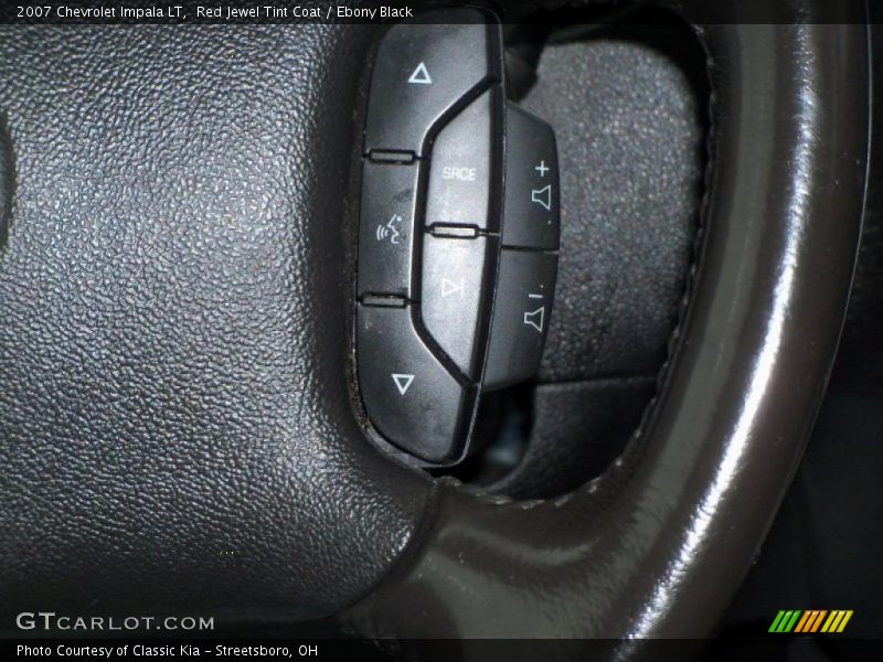 Red Jewel Tint Coat / Ebony Black 2007 Chevrolet Impala LT