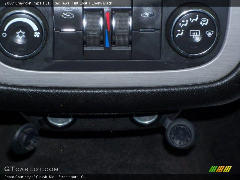 Red Jewel Tint Coat / Ebony Black 2007 Chevrolet Impala LT