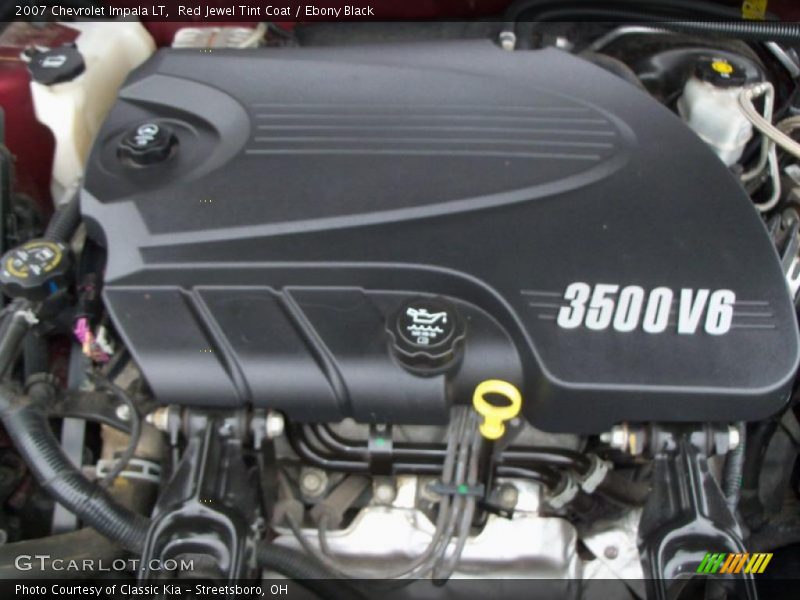 Red Jewel Tint Coat / Ebony Black 2007 Chevrolet Impala LT
