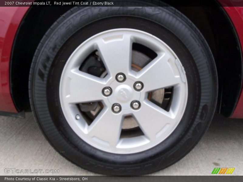 Red Jewel Tint Coat / Ebony Black 2007 Chevrolet Impala LT