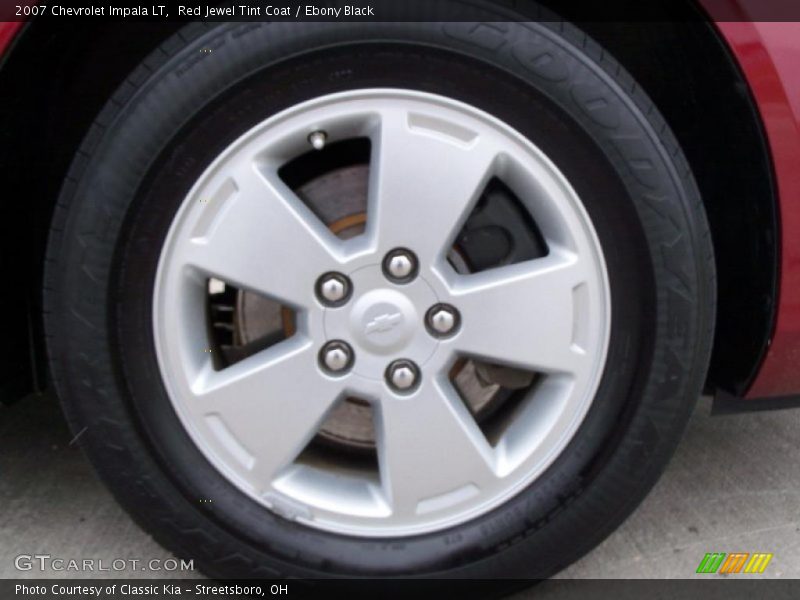 Red Jewel Tint Coat / Ebony Black 2007 Chevrolet Impala LT