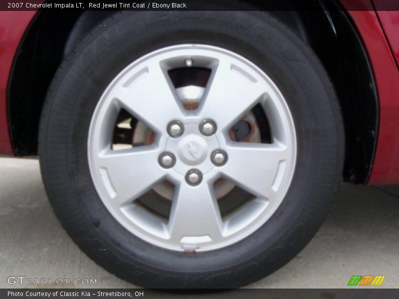 Red Jewel Tint Coat / Ebony Black 2007 Chevrolet Impala LT