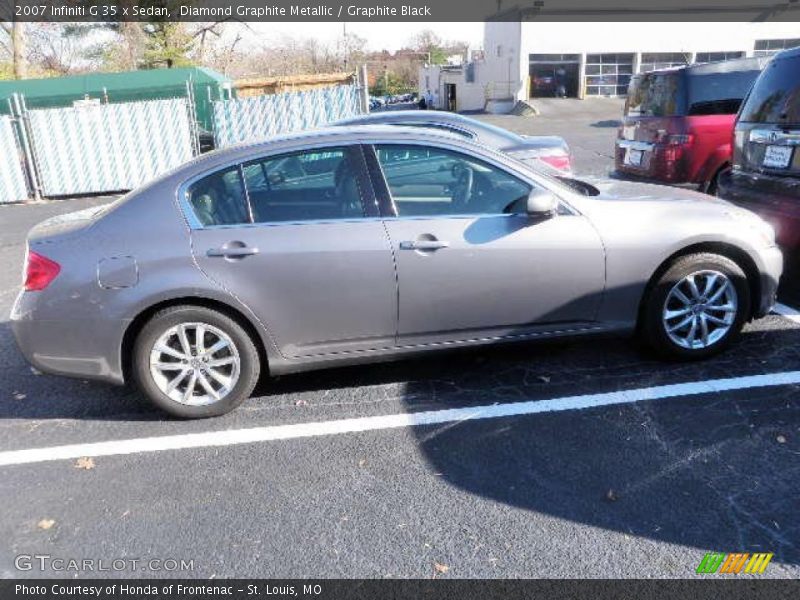 Diamond Graphite Metallic / Graphite Black 2007 Infiniti G 35 x Sedan