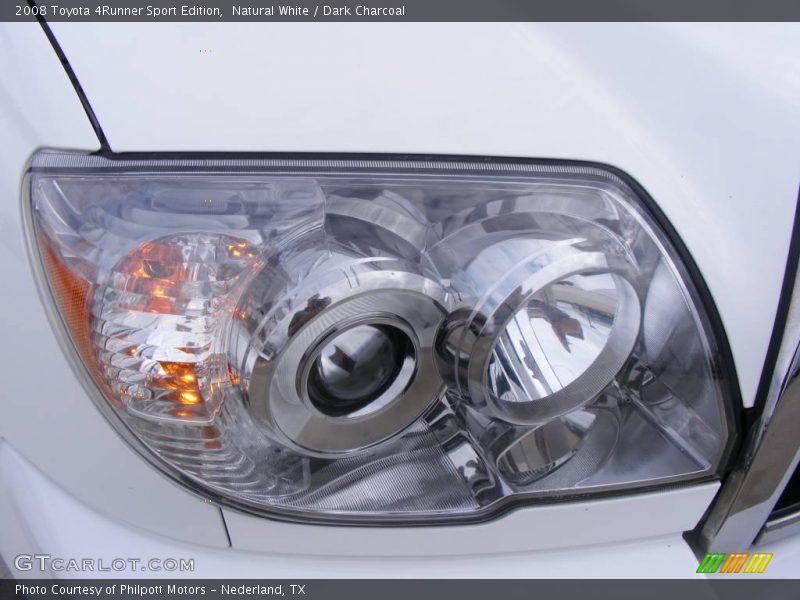 Natural White / Dark Charcoal 2008 Toyota 4Runner Sport Edition