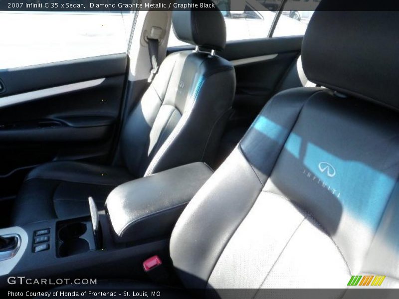 Diamond Graphite Metallic / Graphite Black 2007 Infiniti G 35 x Sedan