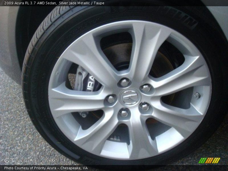  2009 RL 3.7 AWD Sedan Wheel