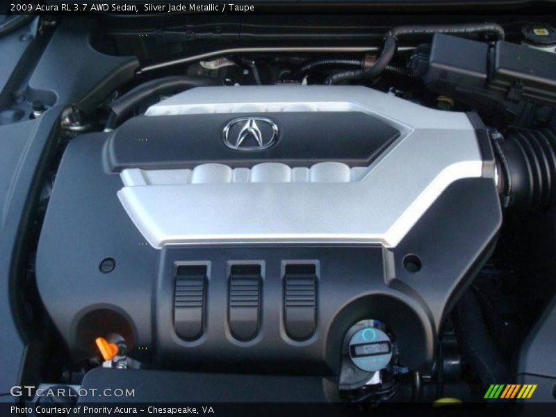  2009 RL 3.7 AWD Sedan Engine - 3.7 Liter SOHC 24-Valve VTEC V6