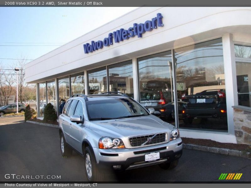 Silver Metallic / Off Black 2008 Volvo XC90 3.2 AWD
