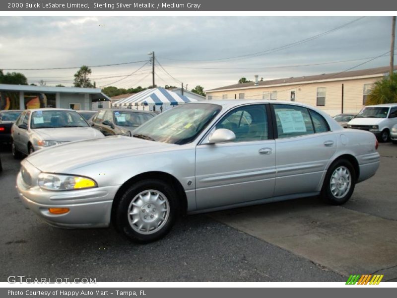 Sterling Silver Metallic / Medium Gray 2000 Buick LeSabre Limited