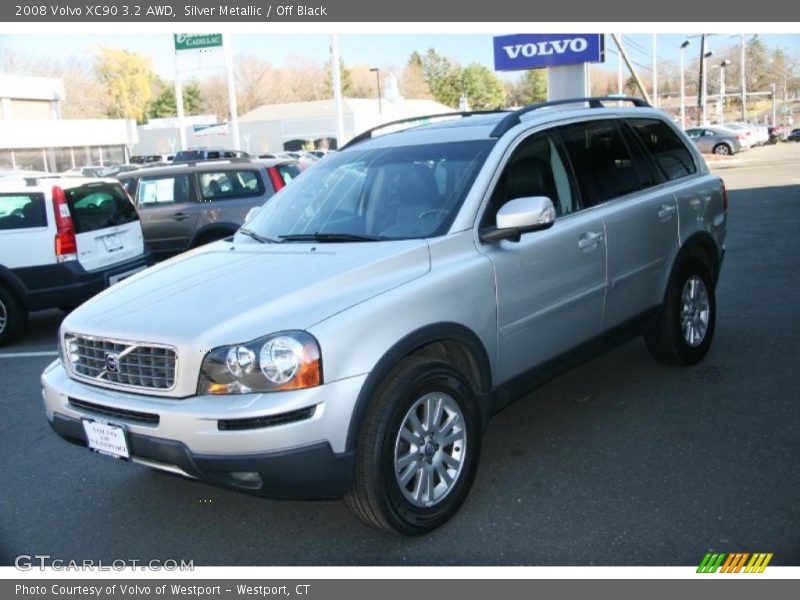 Silver Metallic / Off Black 2008 Volvo XC90 3.2 AWD