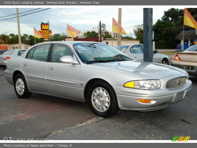 Sterling Silver Metallic / Medium Gray 2000 Buick LeSabre Limited