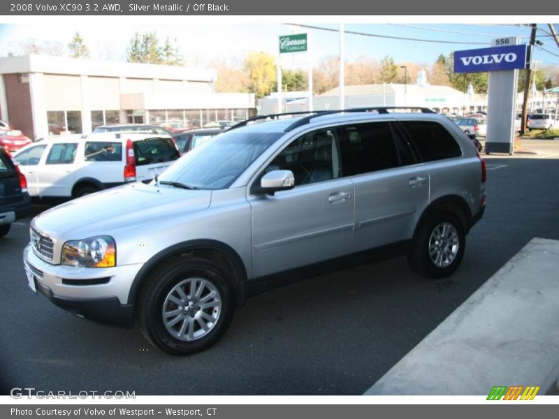 Silver Metallic / Off Black 2008 Volvo XC90 3.2 AWD