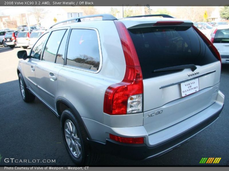 Silver Metallic / Off Black 2008 Volvo XC90 3.2 AWD