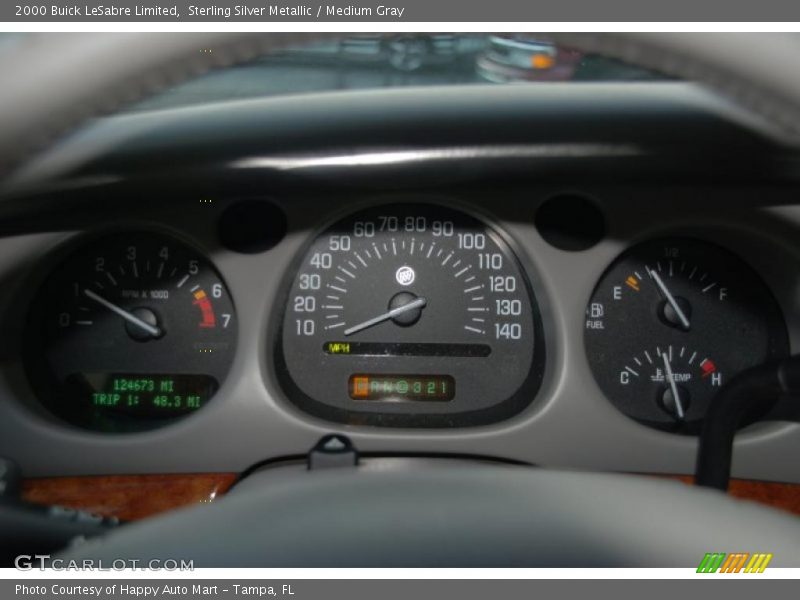 Sterling Silver Metallic / Medium Gray 2000 Buick LeSabre Limited