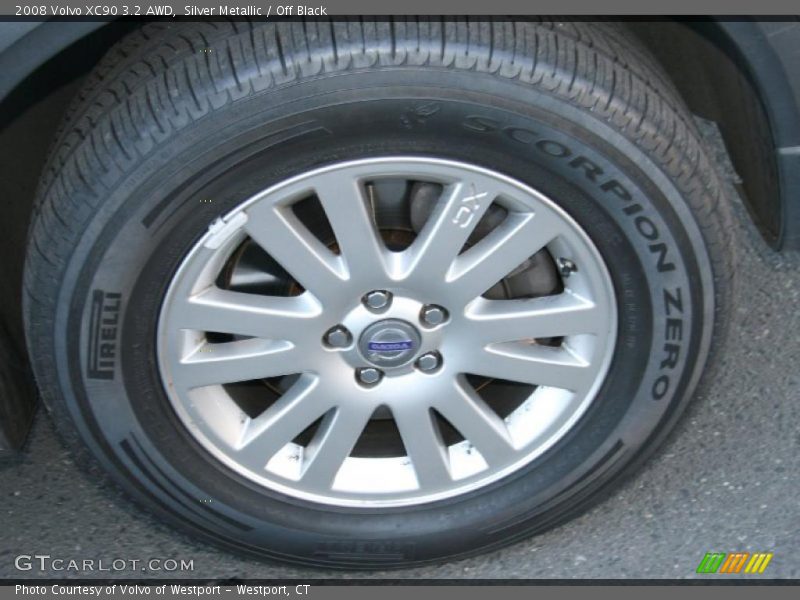 Silver Metallic / Off Black 2008 Volvo XC90 3.2 AWD