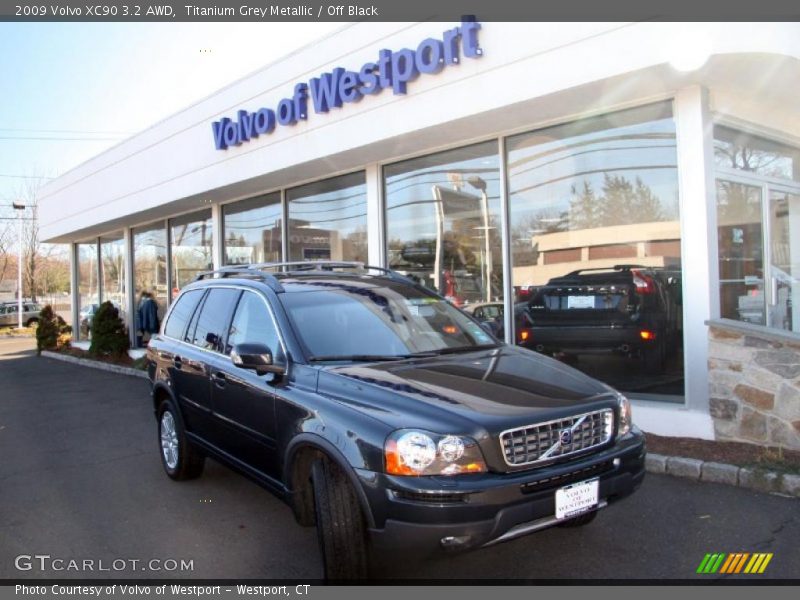 Titanium Grey Metallic / Off Black 2009 Volvo XC90 3.2 AWD