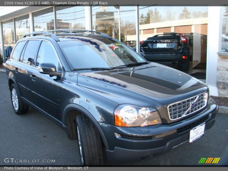 Titanium Grey Metallic / Off Black 2009 Volvo XC90 3.2 AWD