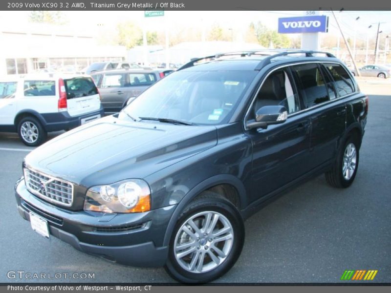 Titanium Grey Metallic / Off Black 2009 Volvo XC90 3.2 AWD