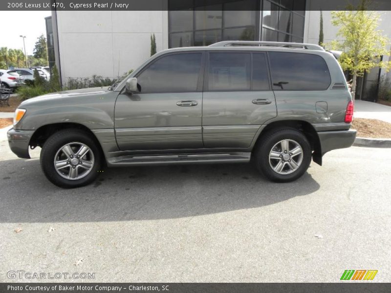 Cypress Pearl / Ivory 2006 Lexus LX 470