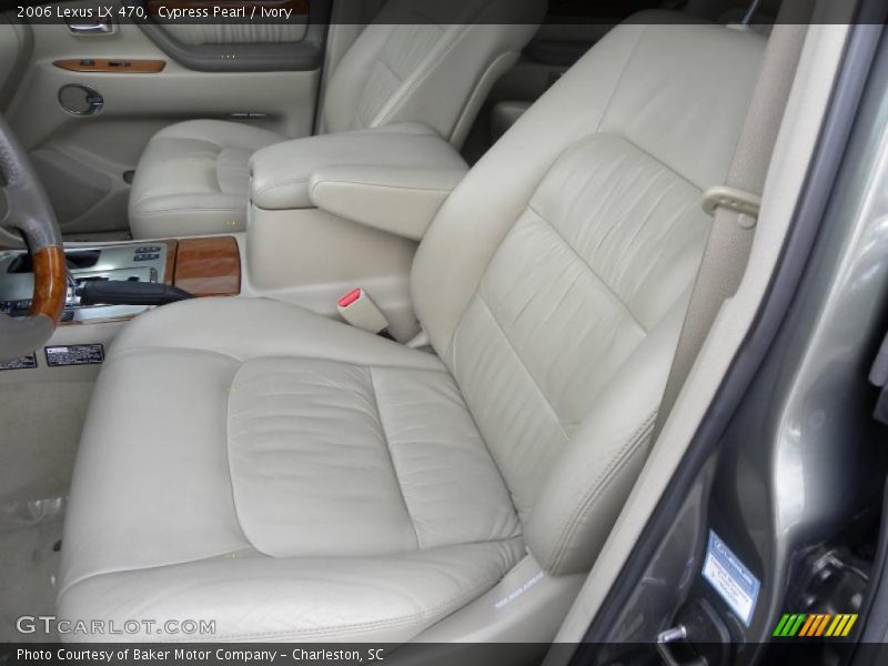 Cypress Pearl / Ivory 2006 Lexus LX 470