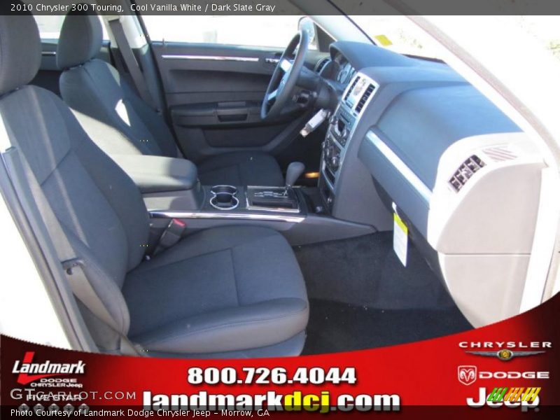 Cool Vanilla White / Dark Slate Gray 2010 Chrysler 300 Touring