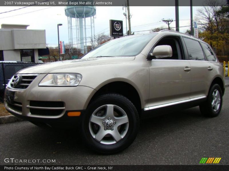 Wheat Beige Metallic / Anthracite 2007 Volkswagen Touareg V6