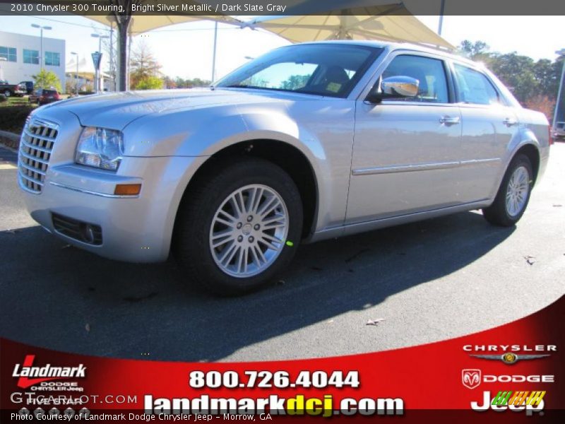 Bright Silver Metallic / Dark Slate Gray 2010 Chrysler 300 Touring