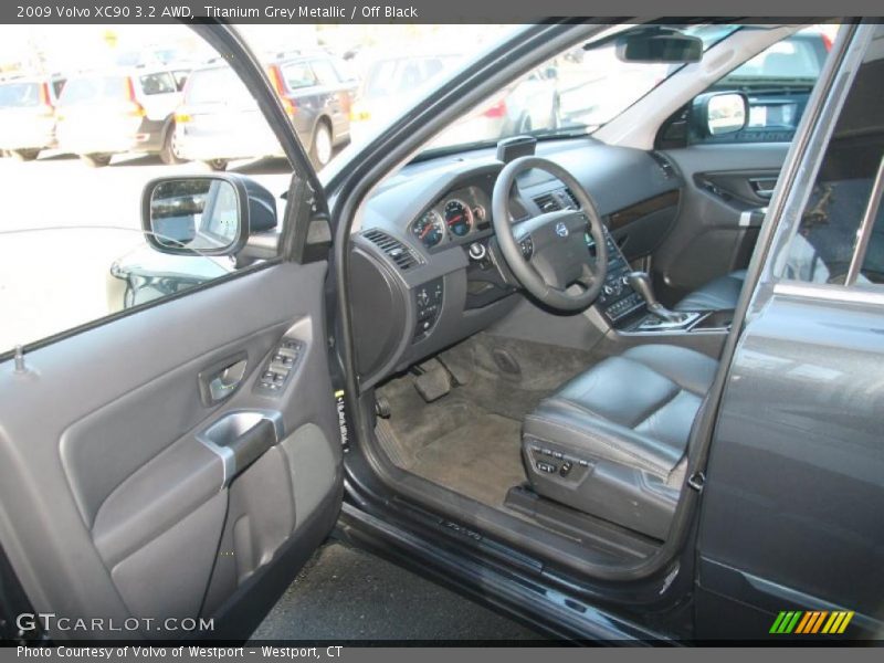 Titanium Grey Metallic / Off Black 2009 Volvo XC90 3.2 AWD