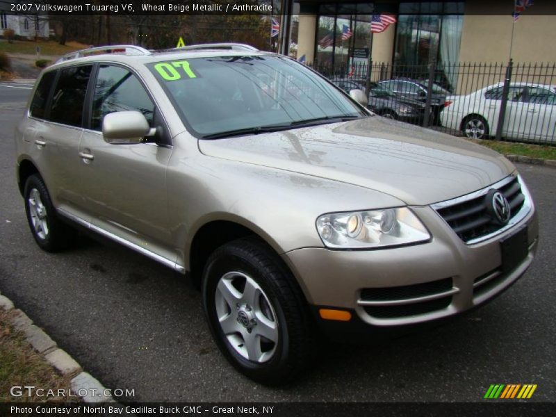 Wheat Beige Metallic / Anthracite 2007 Volkswagen Touareg V6