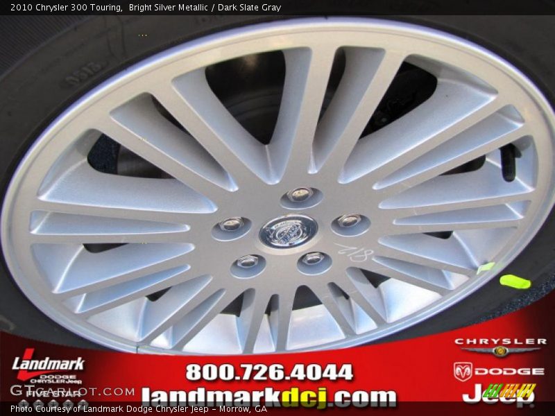 Bright Silver Metallic / Dark Slate Gray 2010 Chrysler 300 Touring