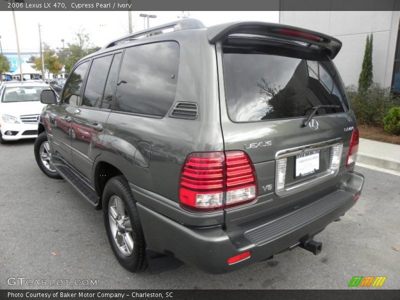 Cypress Pearl / Ivory 2006 Lexus LX 470