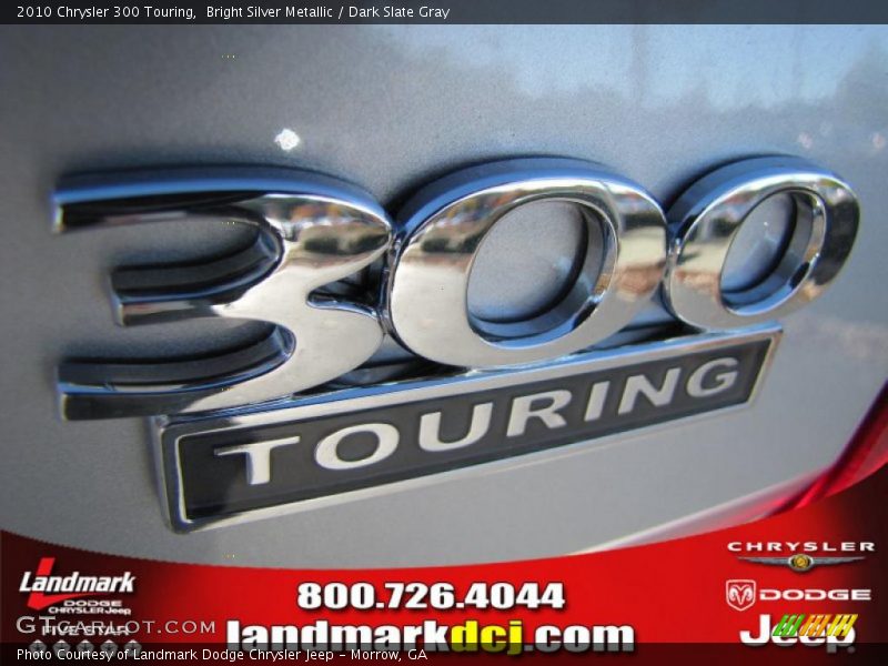 Bright Silver Metallic / Dark Slate Gray 2010 Chrysler 300 Touring