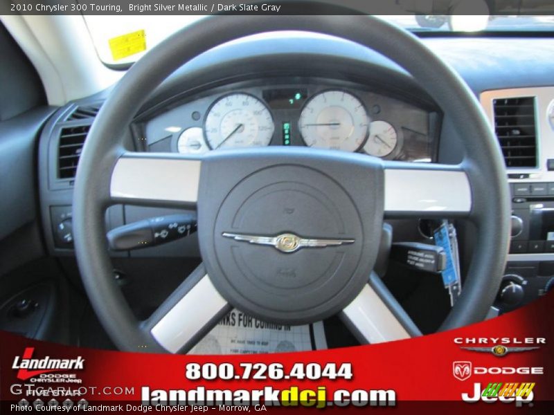 Bright Silver Metallic / Dark Slate Gray 2010 Chrysler 300 Touring