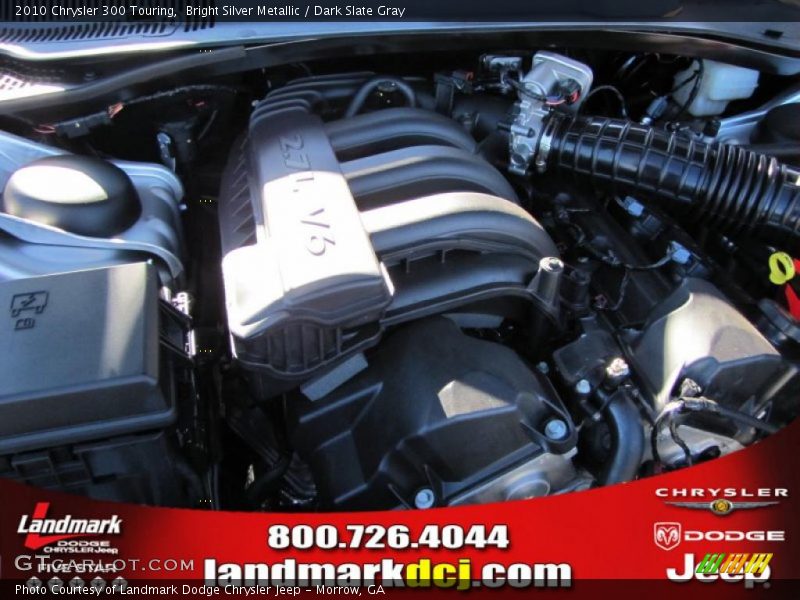 Bright Silver Metallic / Dark Slate Gray 2010 Chrysler 300 Touring