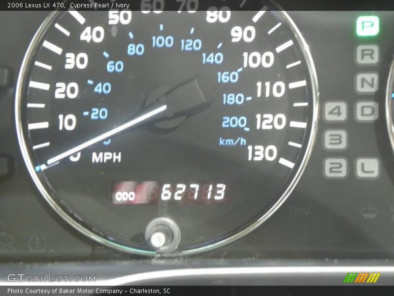 Cypress Pearl / Ivory 2006 Lexus LX 470