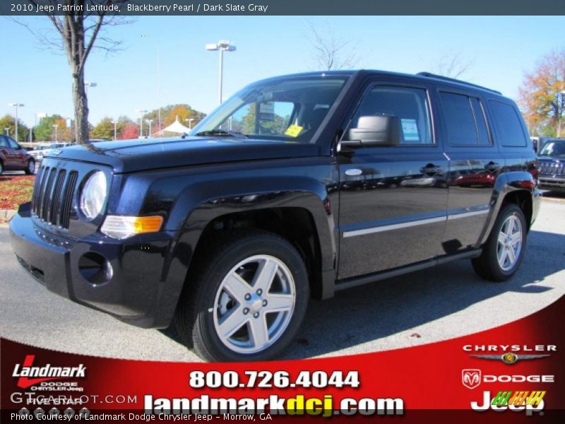 Blackberry Pearl / Dark Slate Gray 2010 Jeep Patriot Latitude