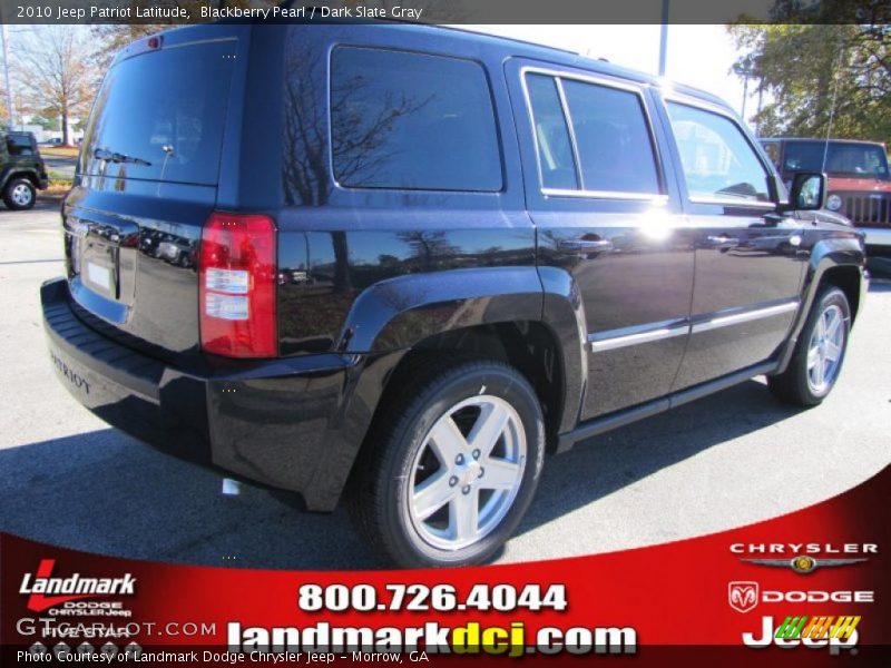 Blackberry Pearl / Dark Slate Gray 2010 Jeep Patriot Latitude