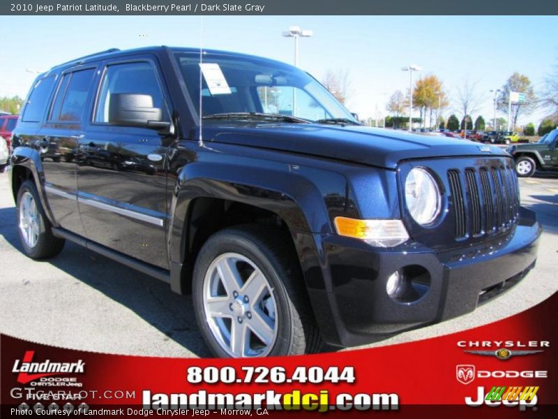 Blackberry Pearl / Dark Slate Gray 2010 Jeep Patriot Latitude